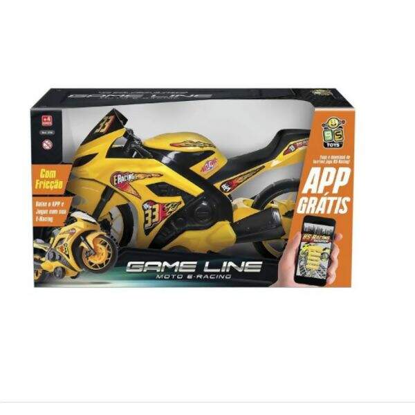 Moto Raging Corrida Infantil - Bs Toys