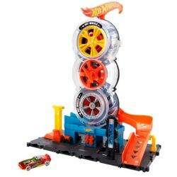 Pista Hot Wheels City Quartel dos Bombeiros Super Loop Mattel